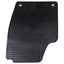 Bilmåtte 4 pcs Sort velegnet til VW POLO 2001-2009 NS Gummi