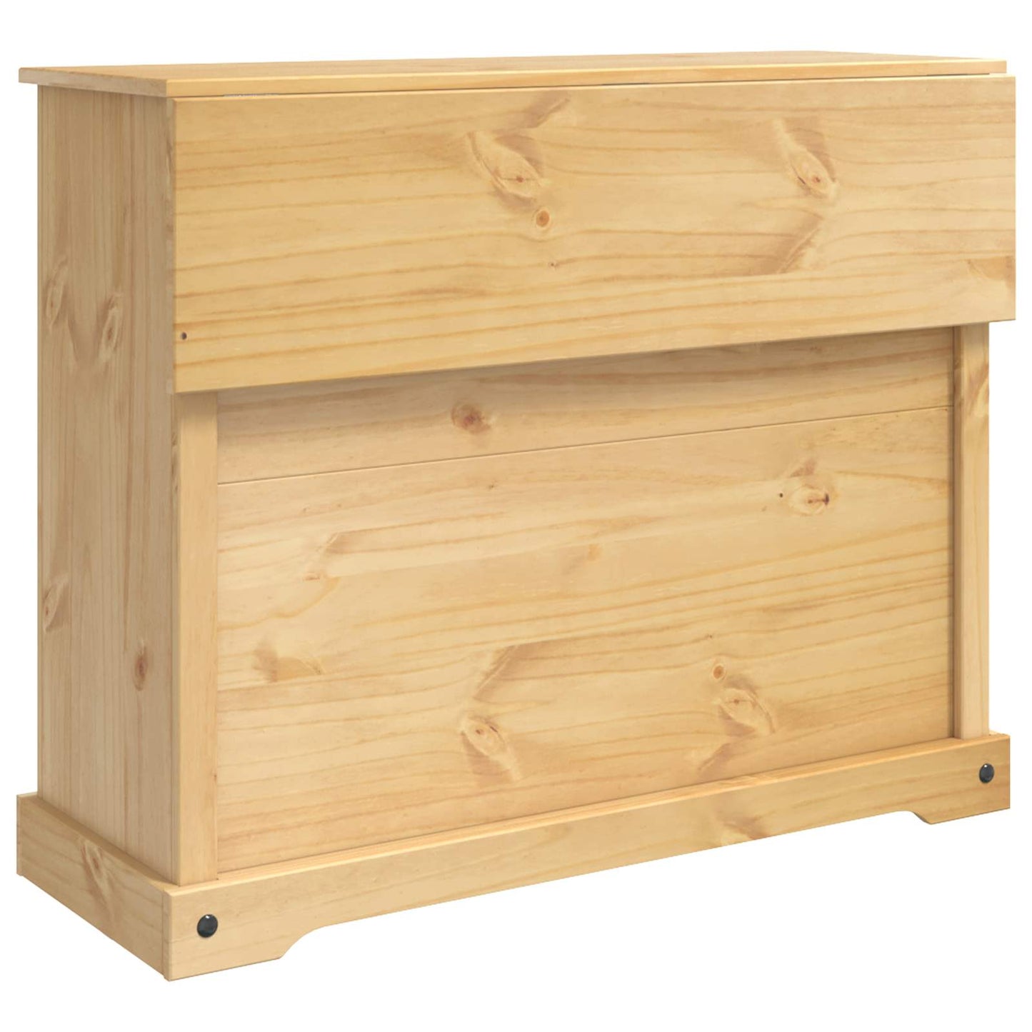 Køkkenvogn 2 pcs Honning Voks 112 x 70 x 91,5 cm Massiv fyr