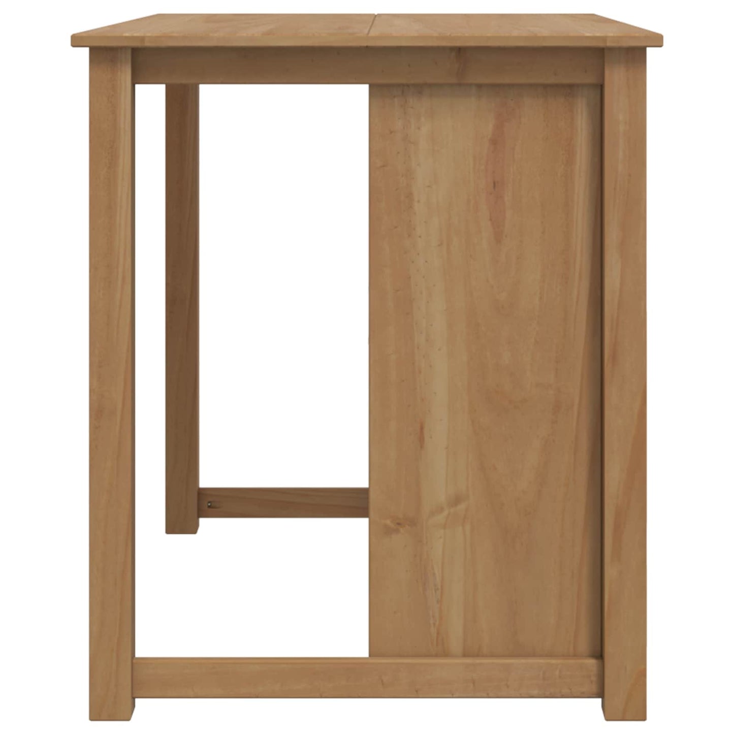 Køkkenvogn med dør PANAMA 2 pcs Honning Voks 112 x 77 x 90 cm