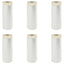 Støvdragt med klæbende tape 6 pcs Transparent 270 x 1600 cm