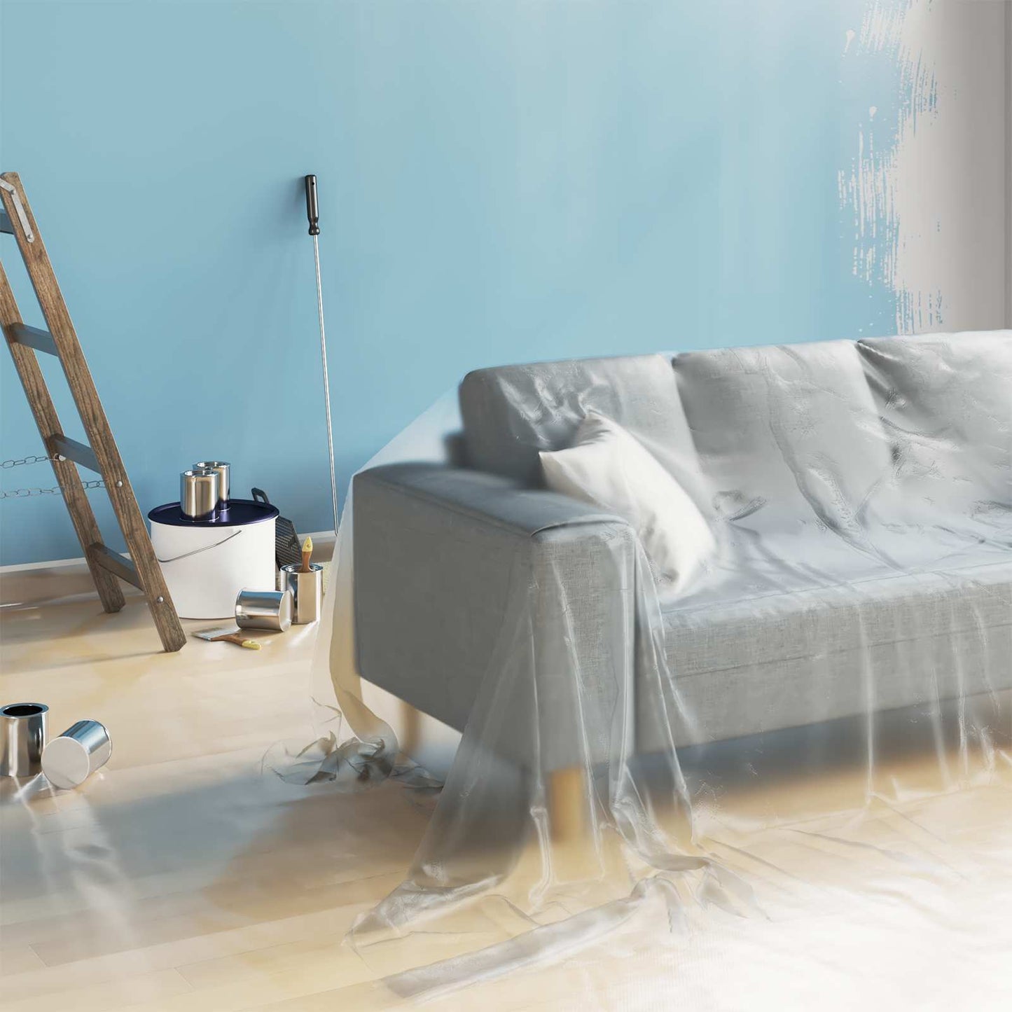 Støvblad 6 pcs Transparent 400 x 500 cm HDPE