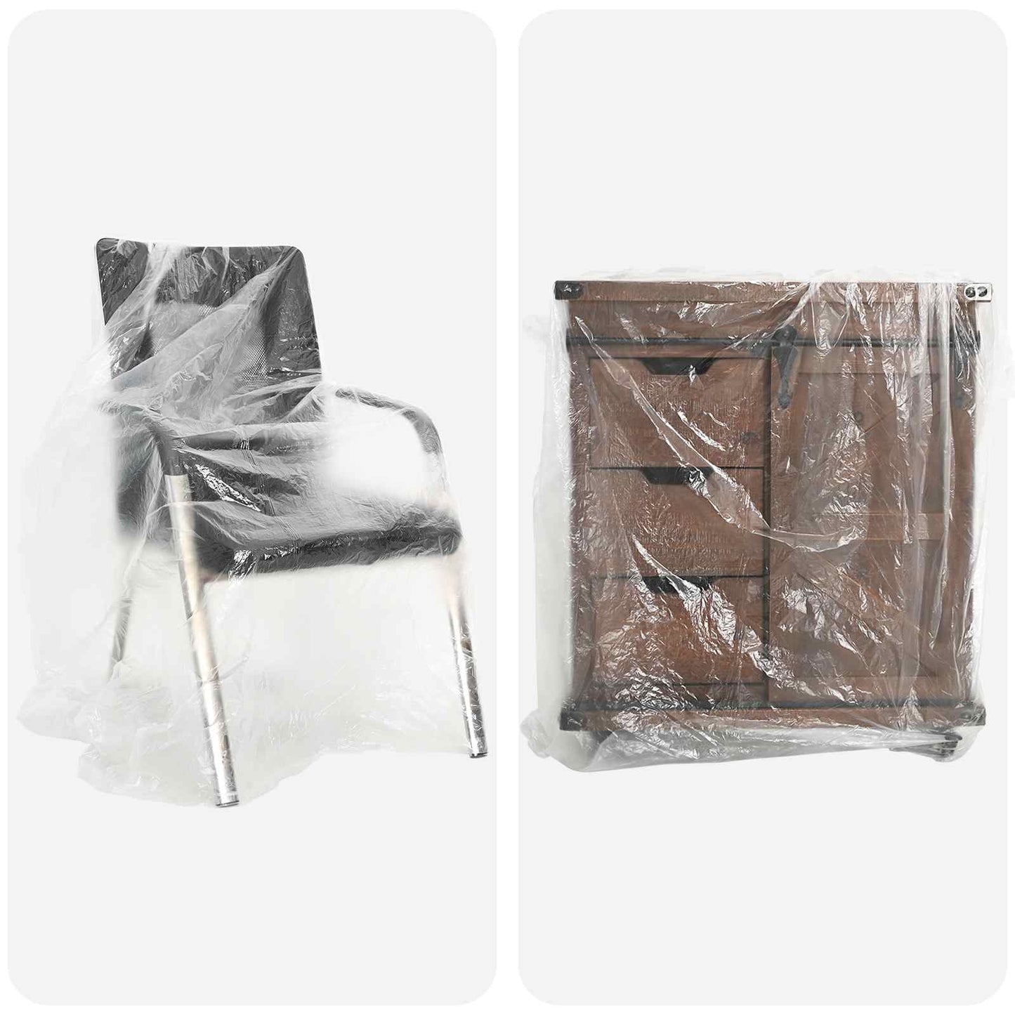 Støvblad 6 pcs Transparent 400 x 500 cm HDPE