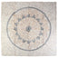 Mosaic Fliser Solsikke Mønster Flerfarvet 120 x 120 cm Marmor