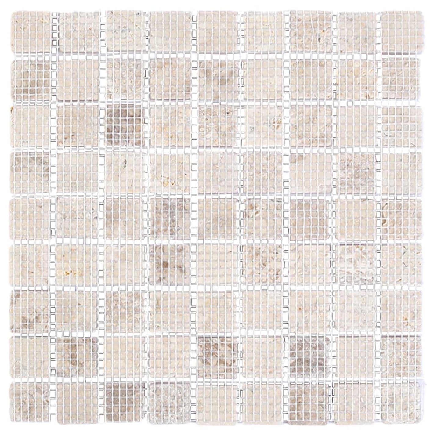 Mosaik Fliser Cremefarvet 30 x 30 cm Marmor