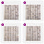 Mosaik Fliser Cremefarvet 30 x 30 cm Marmor
