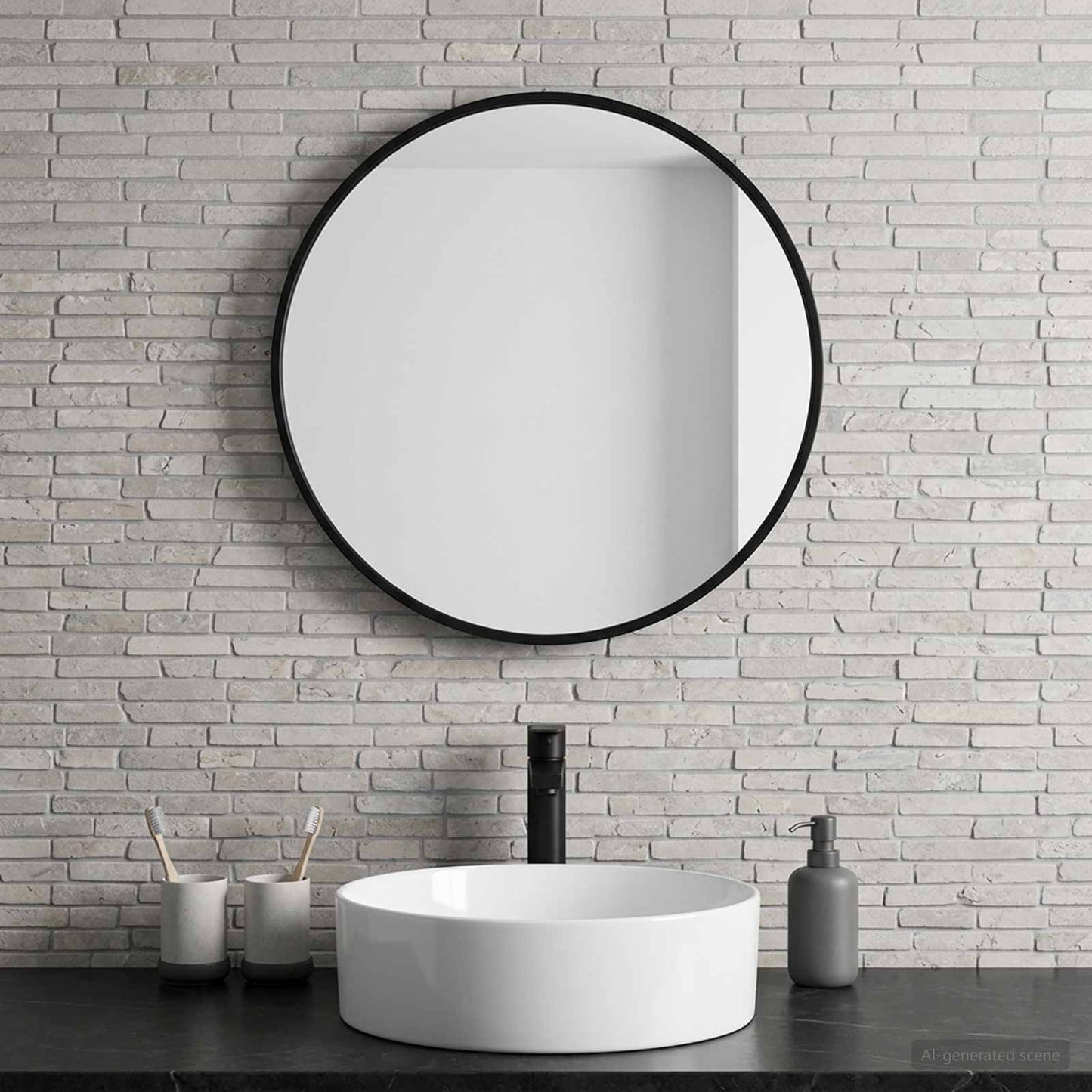 Mosaik Fliser Cremefarvet 30 x 30 cm Marmor