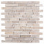 Mosaik Fliser Cremefarvet 30 x 30 cm Marmor