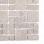 Mosaik Fliser Cremefarvet 30 x 30 cm Marmor