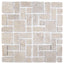 Mosaik Fliser Cremefarvet 30 x 30 cm Marmor
