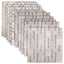 Mosaik Fliser Cremefarvet 30 x 30 cm Marmor