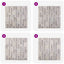 Mosaik Fliser Cremefarvet 30 x 30 cm Marmor