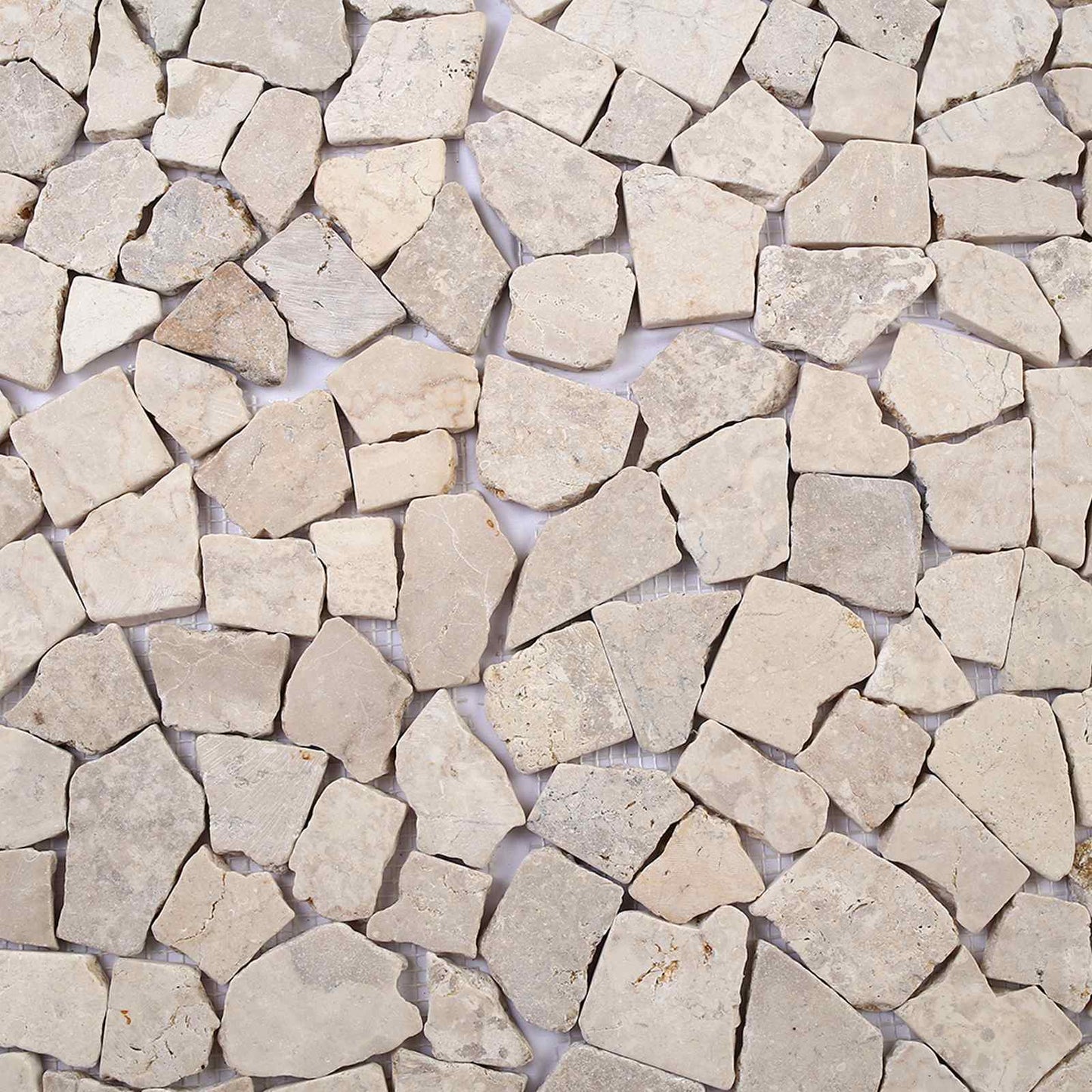 Mosaik Fliser Cremefarvet 30 x 30 cm Marmor