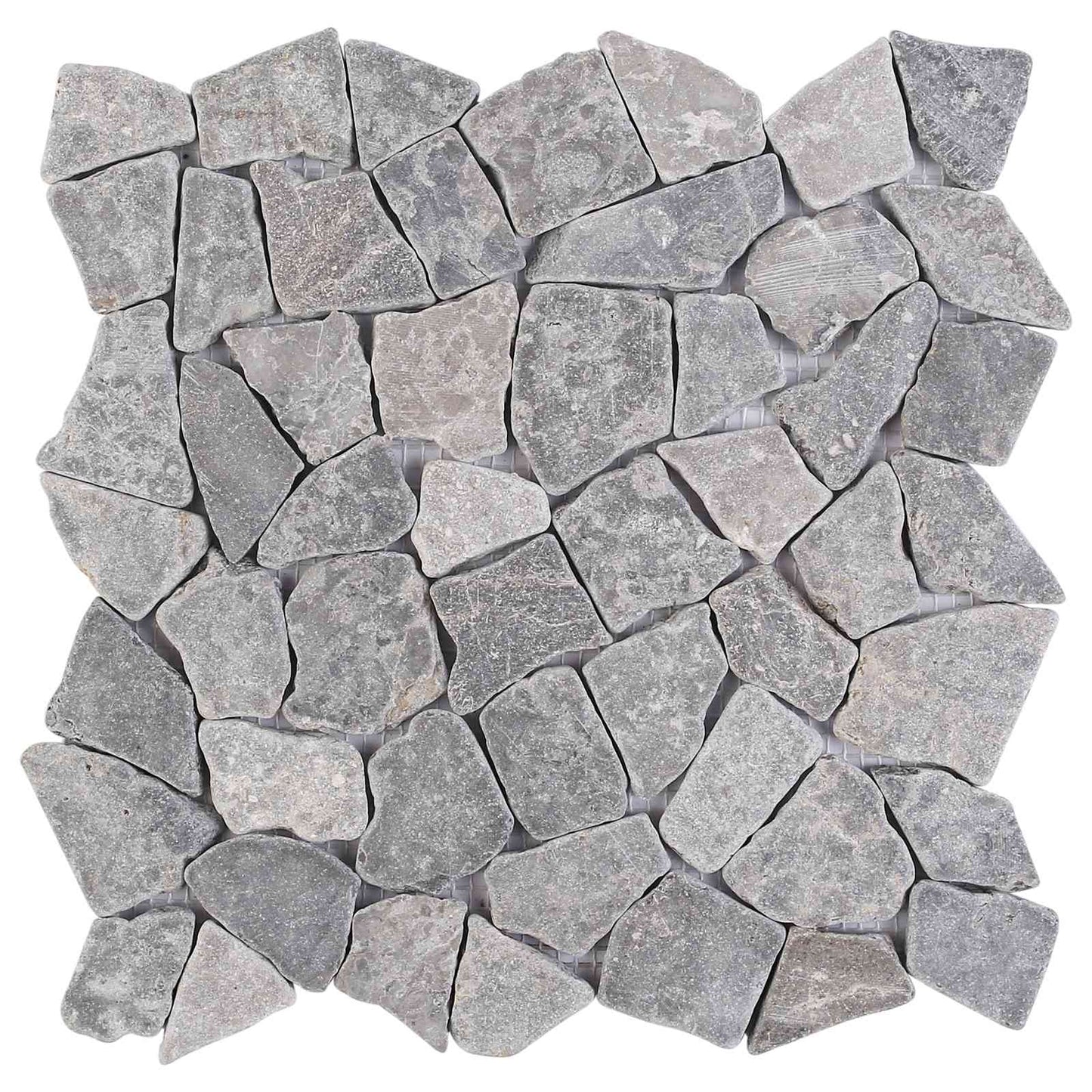 Mosaik Fliser Lysegrå 30 x 30 cm Marmor