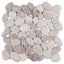 Pebble Fliser Beige og lys rosa 30 x 30 cm Flod Pebble