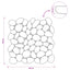 Pebble Fliser Beige og lys rosa 30 x 30 cm Flod Pebble