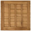 Bordplade 70 x 70 x 3,5 cm Firkantet Massiv Teaktræ Naturfarvet