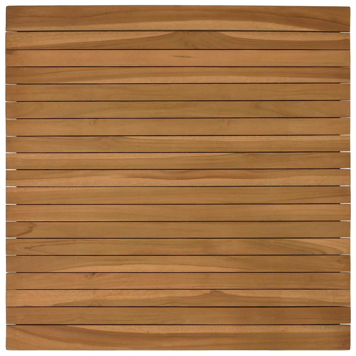 Bordplade 70 x 70 x 3,5 cm Firkantet Massiv Teaktræ Naturfarvet