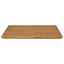Bordplade 90 x 90 x 3,5 cm Firkantet Massiv Teaktræ Naturfarvet