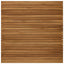 Bordplade 90 x 90 x 3,5 cm Firkantet Massiv Teaktræ Naturfarvet