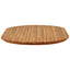 Bordplade 120 x 70 x 3,5 cm Oval Massiv Teaktræ Naturfarvet