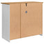 Mikroovn Skænk PANAMA Hvid og Honning Voks 99,5 x 44 x 86,5 cm