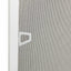 Insektnet til vinduer Hvid 130 x 150 cm Aluminium og glasfiber