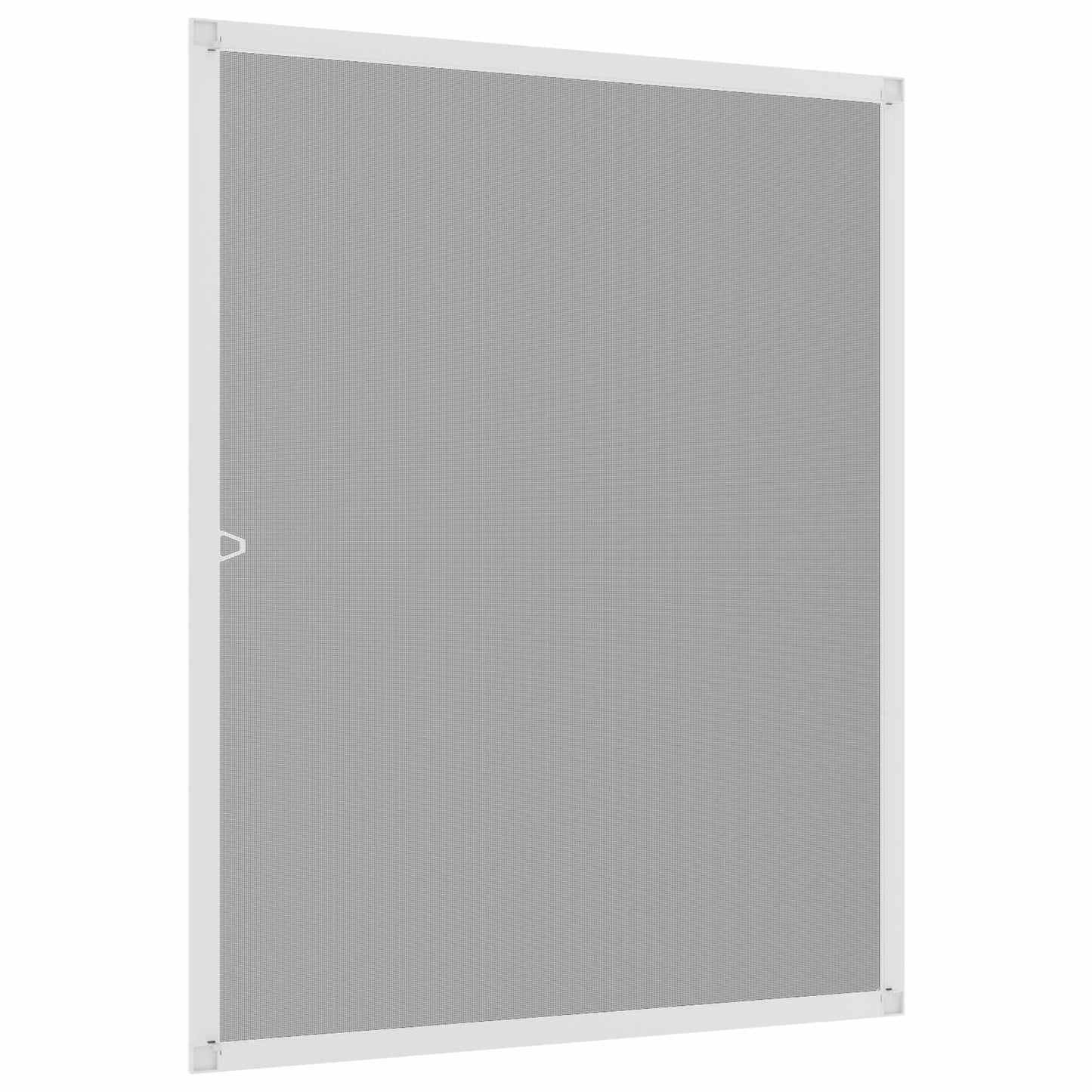 Insektnet til vinduer Hvid 130 x 150 cm Aluminium og glasfiber