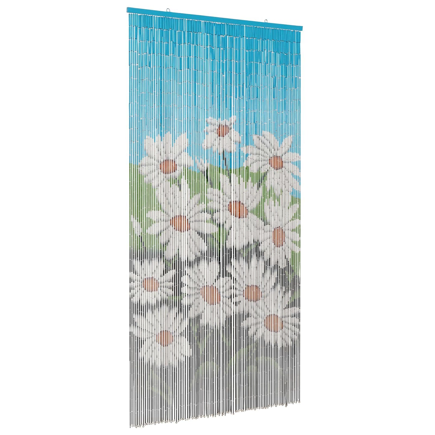 Insekt Dør Gardin flerfarvet 200 x 100 cm Bambus