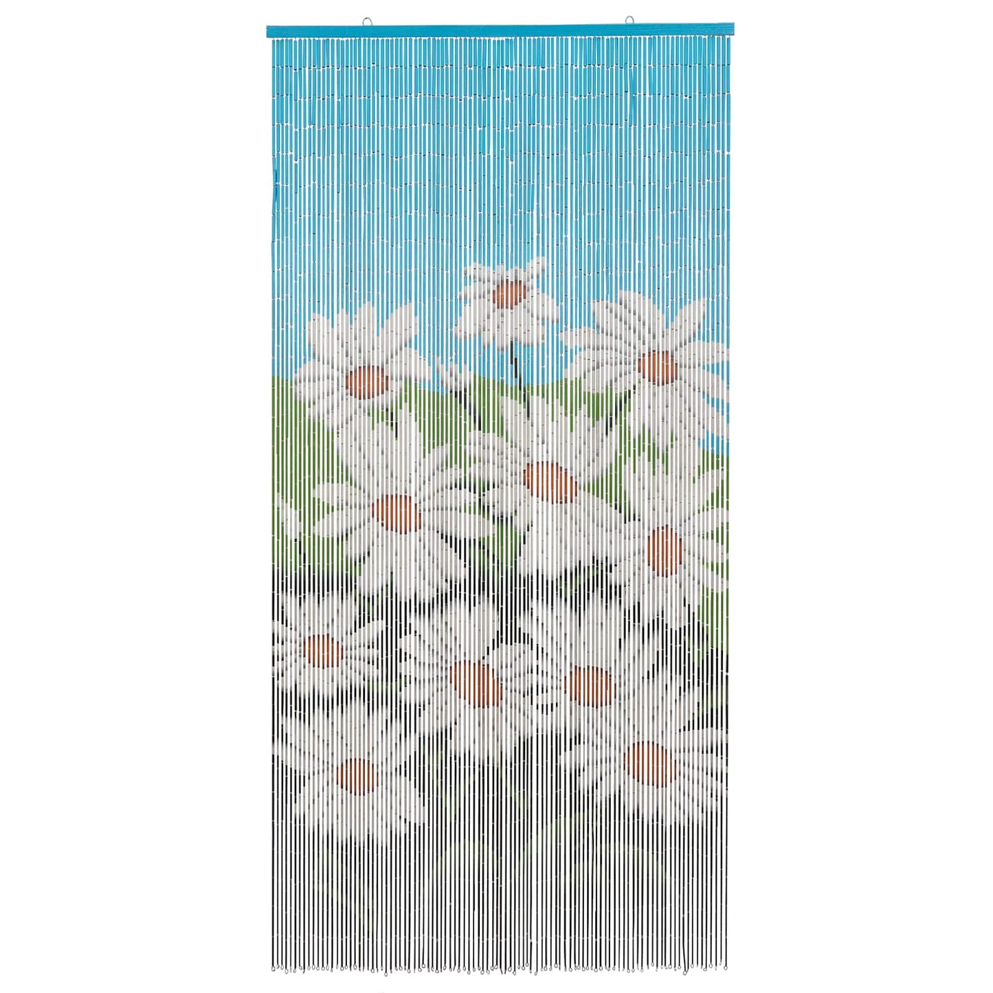 Insekt Dør Gardin flerfarvet 200 x 100 cm Bambus