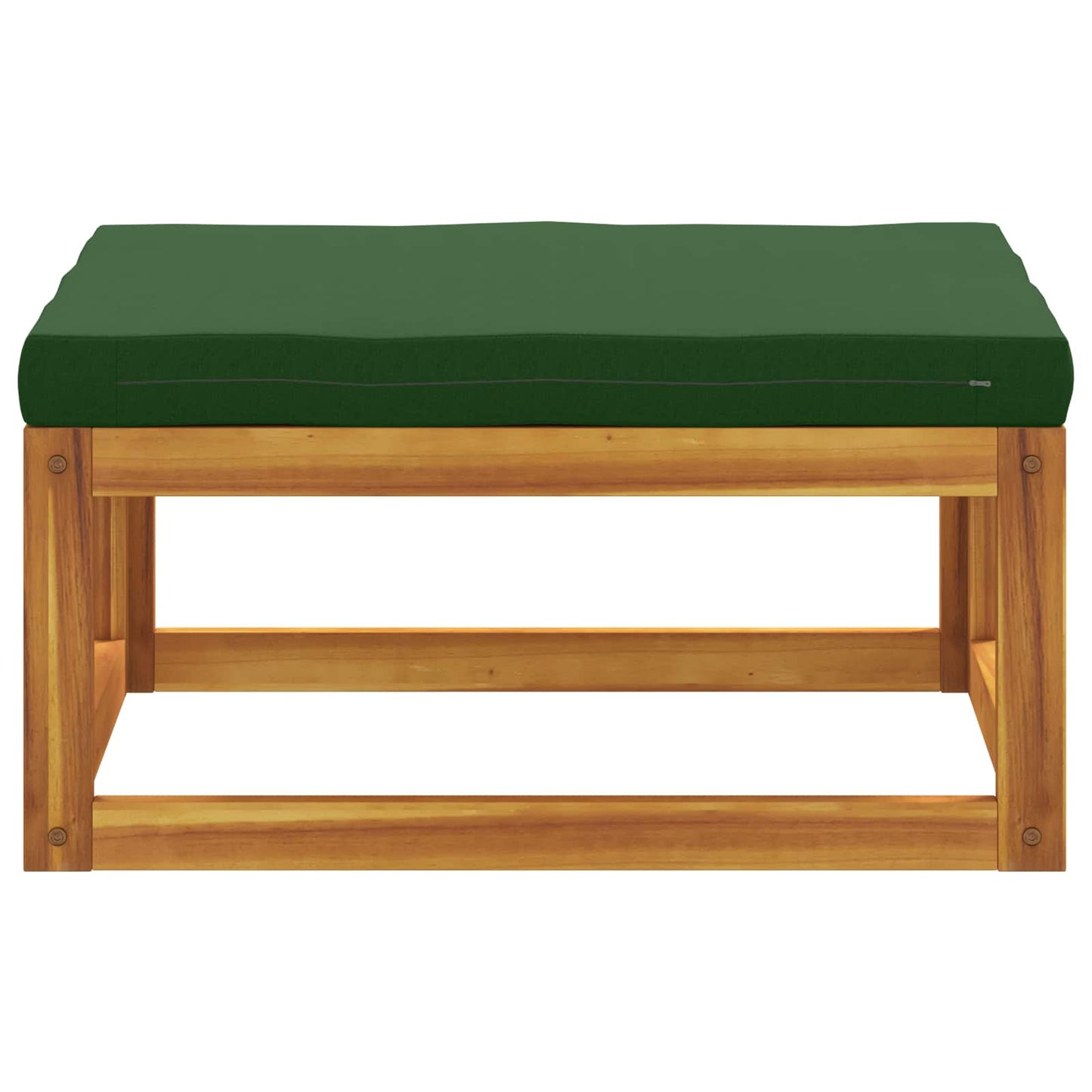 Modulær fodskammel med hynder 100 % polyester Solid-Acacia