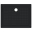 Brusebund Tray med Dots 90 x 70 x 4 cm ABS Sort