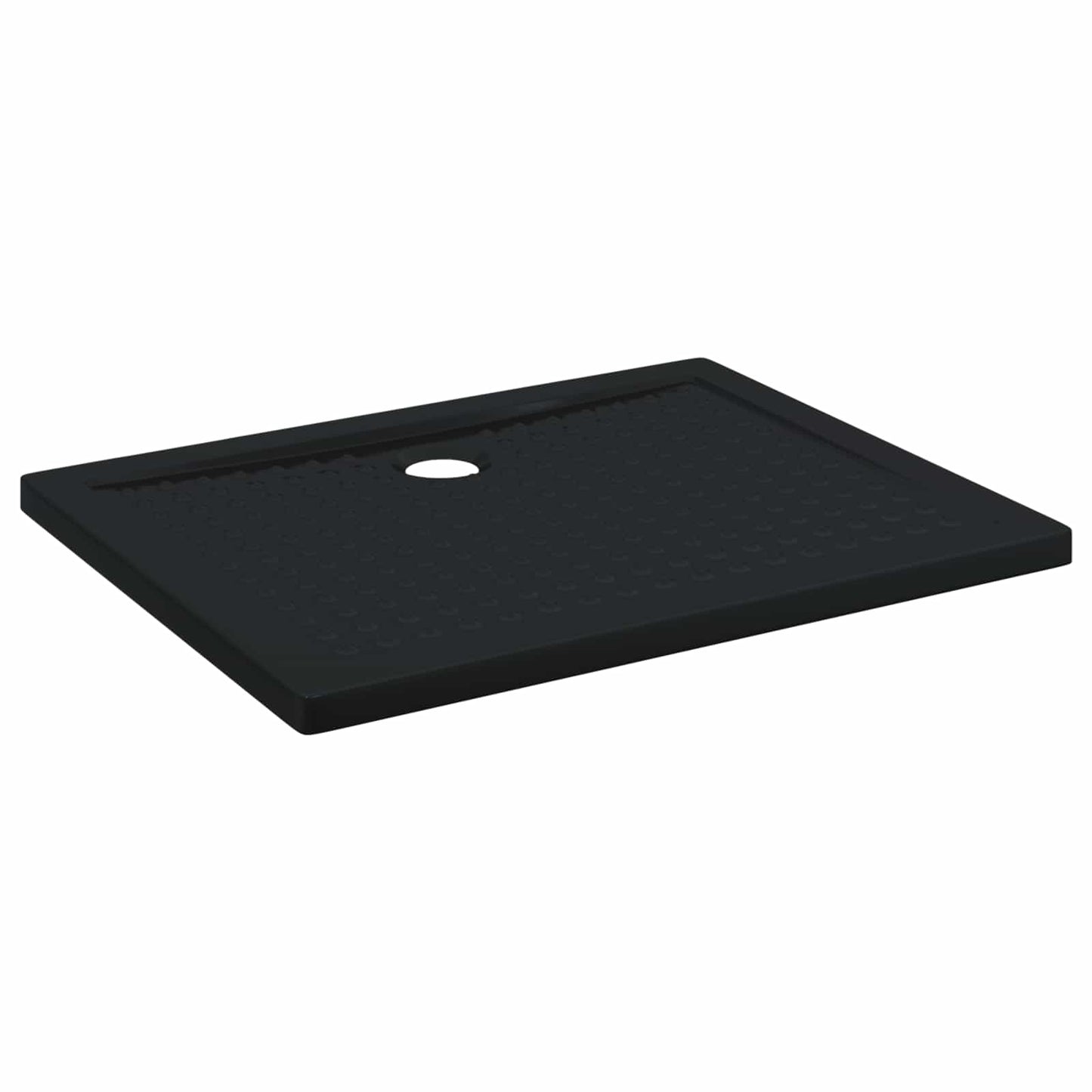 Brusebund Tray med Dots 100 x 80 x 4 cm ABS Sort