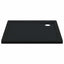 Brusebund Tray med Dots 90 x 90 x 4 cm ABS Sort