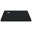 Brusebund Tray med Dots 90 x 90 x 4 cm ABS Sort