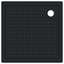 Brusebund Tray med Dots 90 x 90 x 4 cm ABS Sort