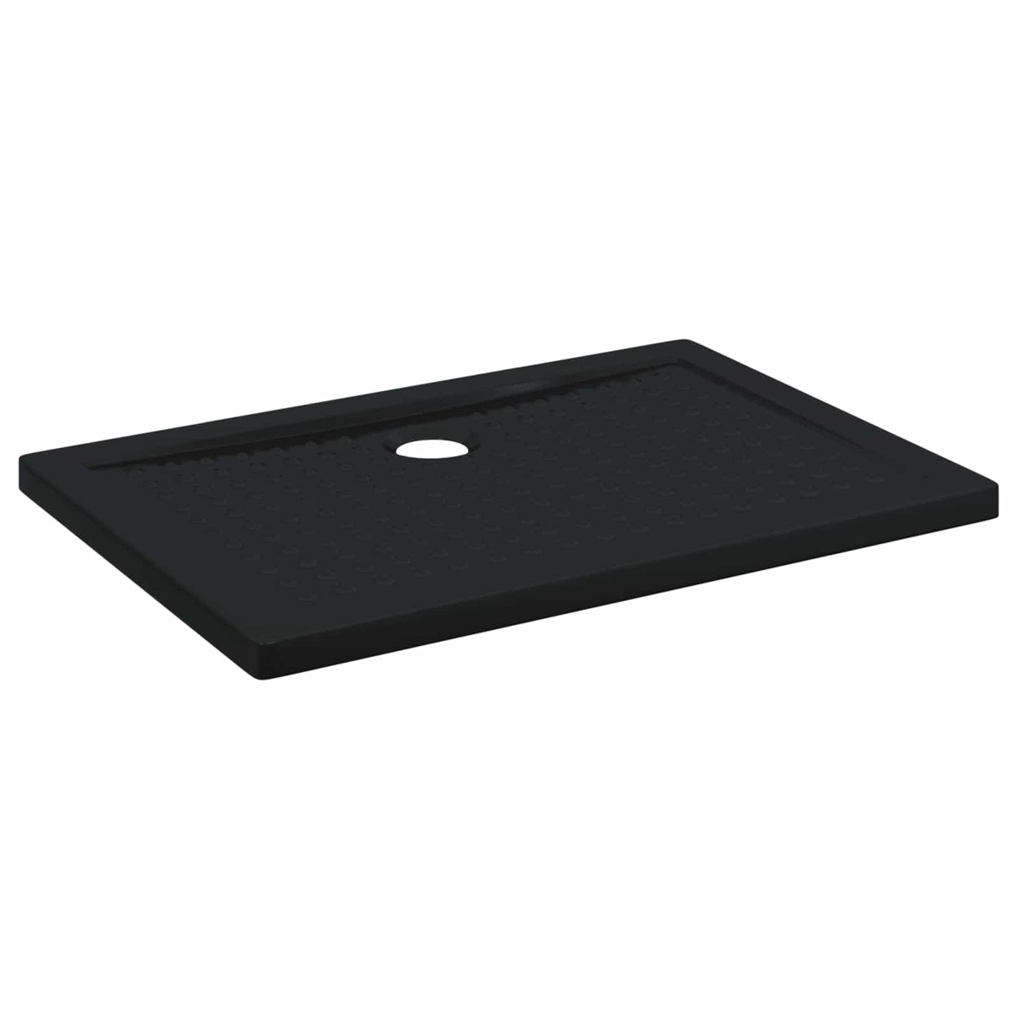 Brusebund Tray med Dots 100 x 70 x 4 cm ABS Sort