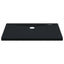 Brusebund Tray med Dots 100 x 70 x 4 cm ABS Sort