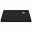 Brusebund Tray med Dots 80 x 80 x 4 cm ABS Sort