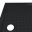 Brusebund Tray med Dots 120 x 80 x 4 cm ABS Sort