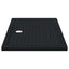 Brusebund Tray med Dots 120 x 80 x 4 cm ABS Sort