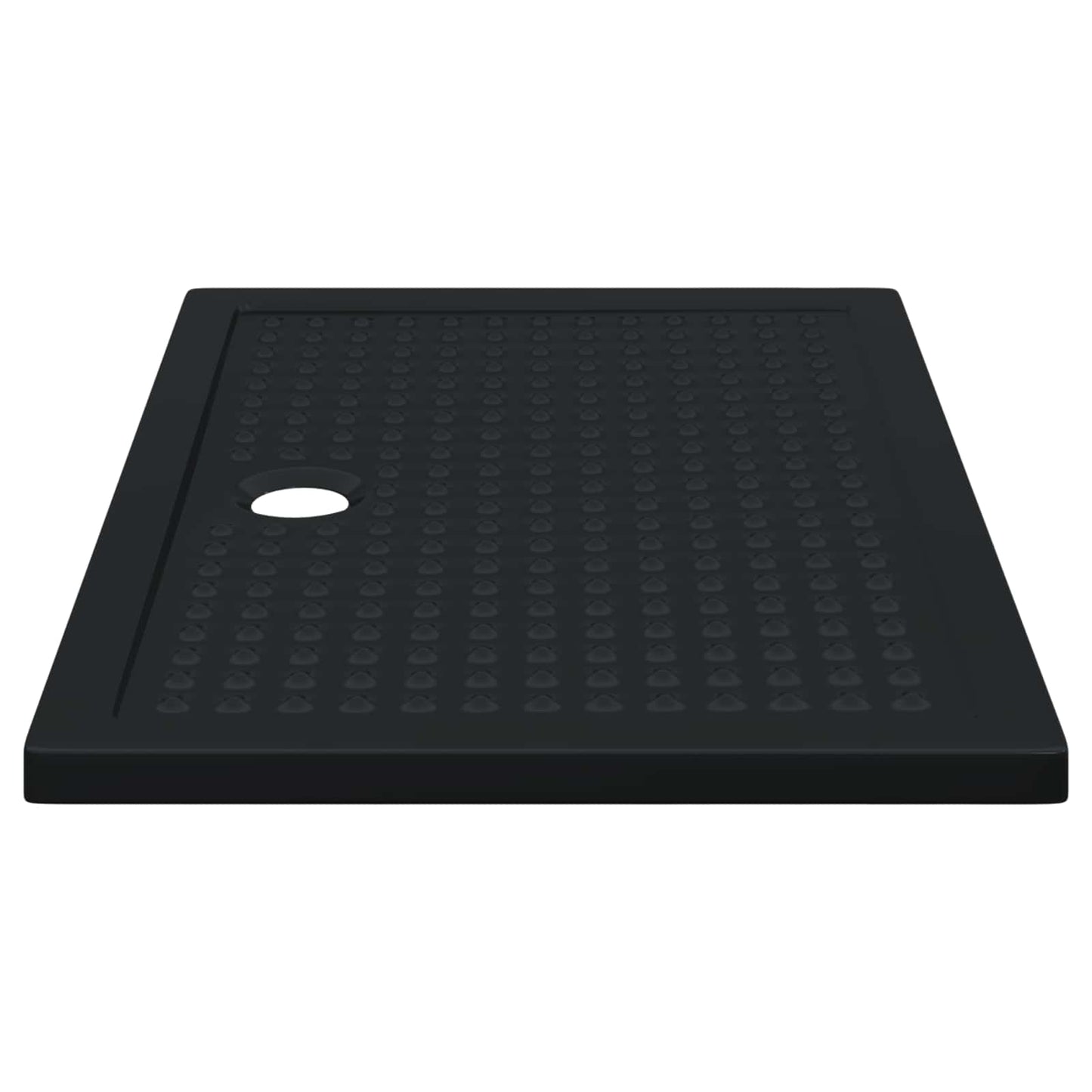 Brusebund Tray med Dots 120 x 80 x 4 cm ABS Sort