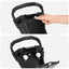 Golf Trolley Sort 95 x 60 x 130 cm Jern