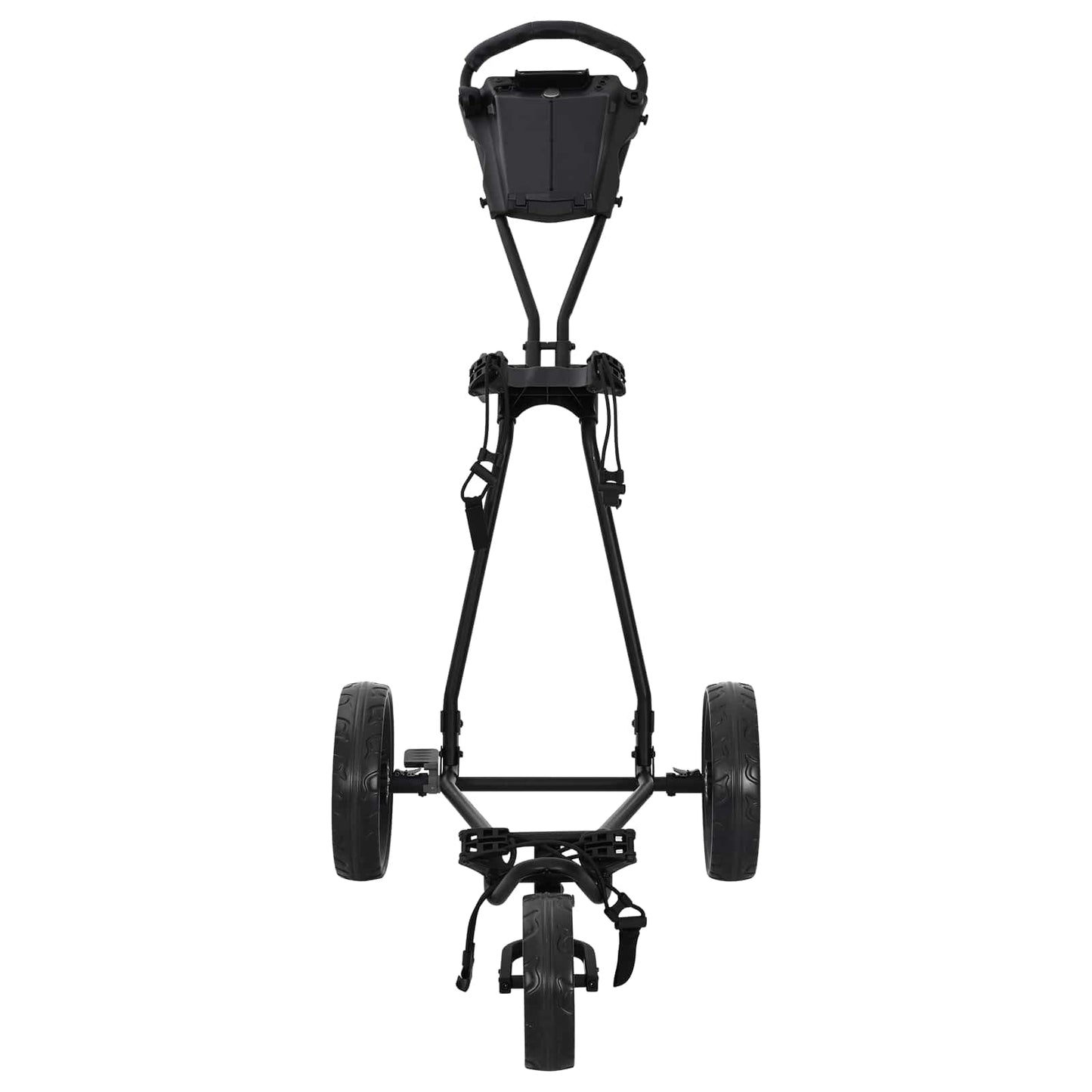 Golf Trolley Sort 95 x 60 x 130 cm Jern