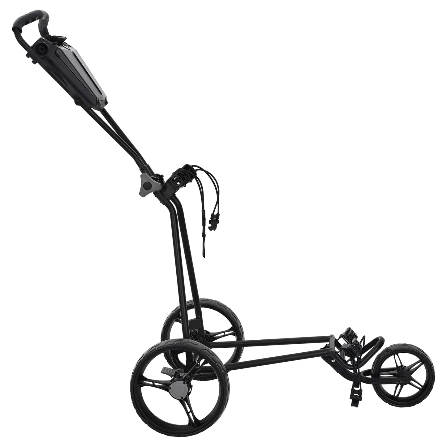 Golf Trolley Sort 95 x 60 x 130 cm Jern