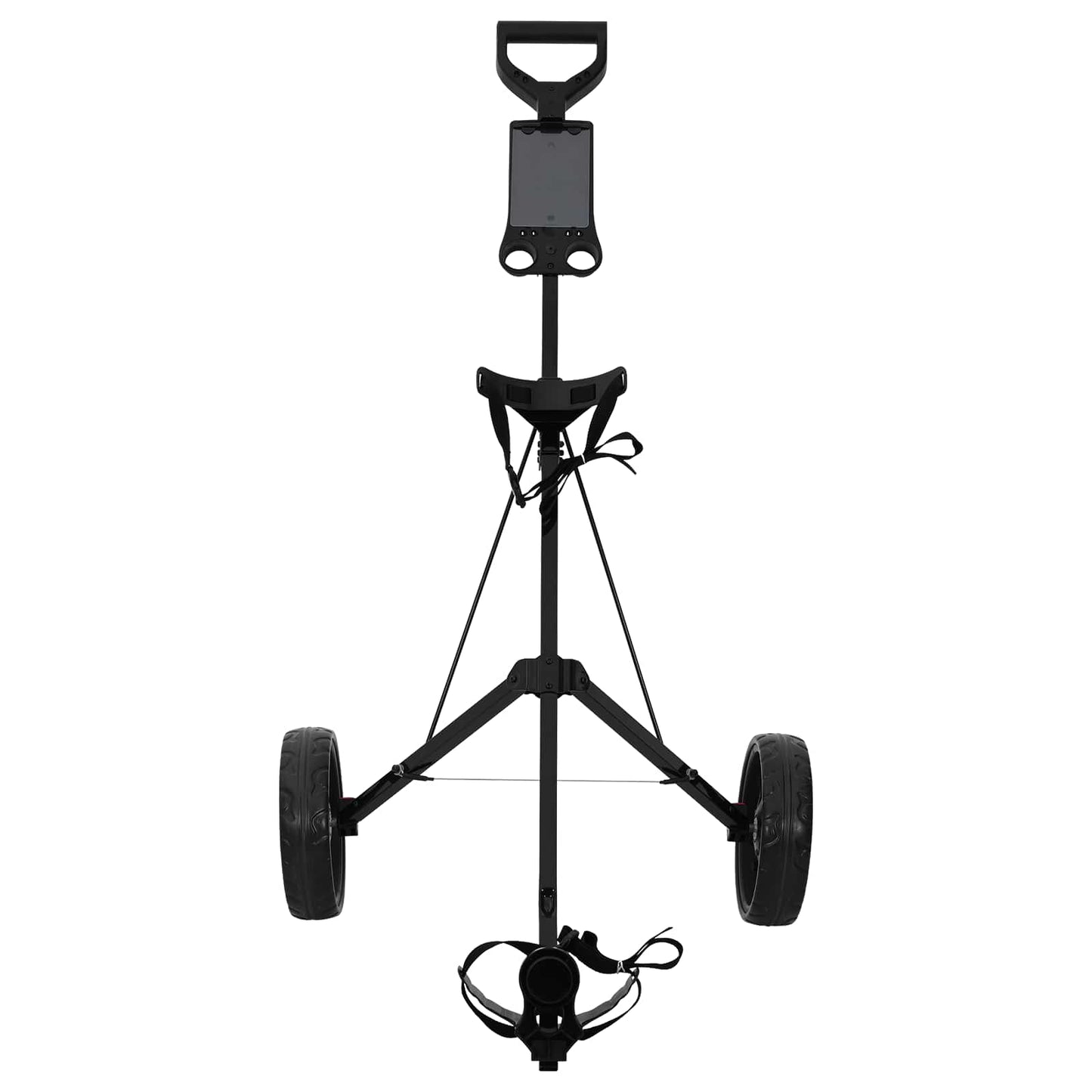 Golf Trolley Sort 66 x 65 x 112 cm Jern