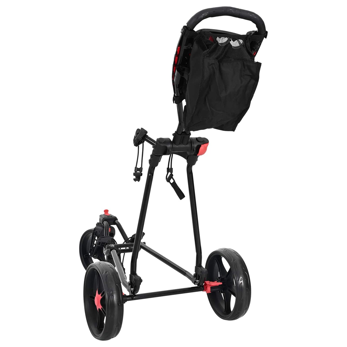 Golf Trolley Sort 110 x 60 x 132 cm Jern
