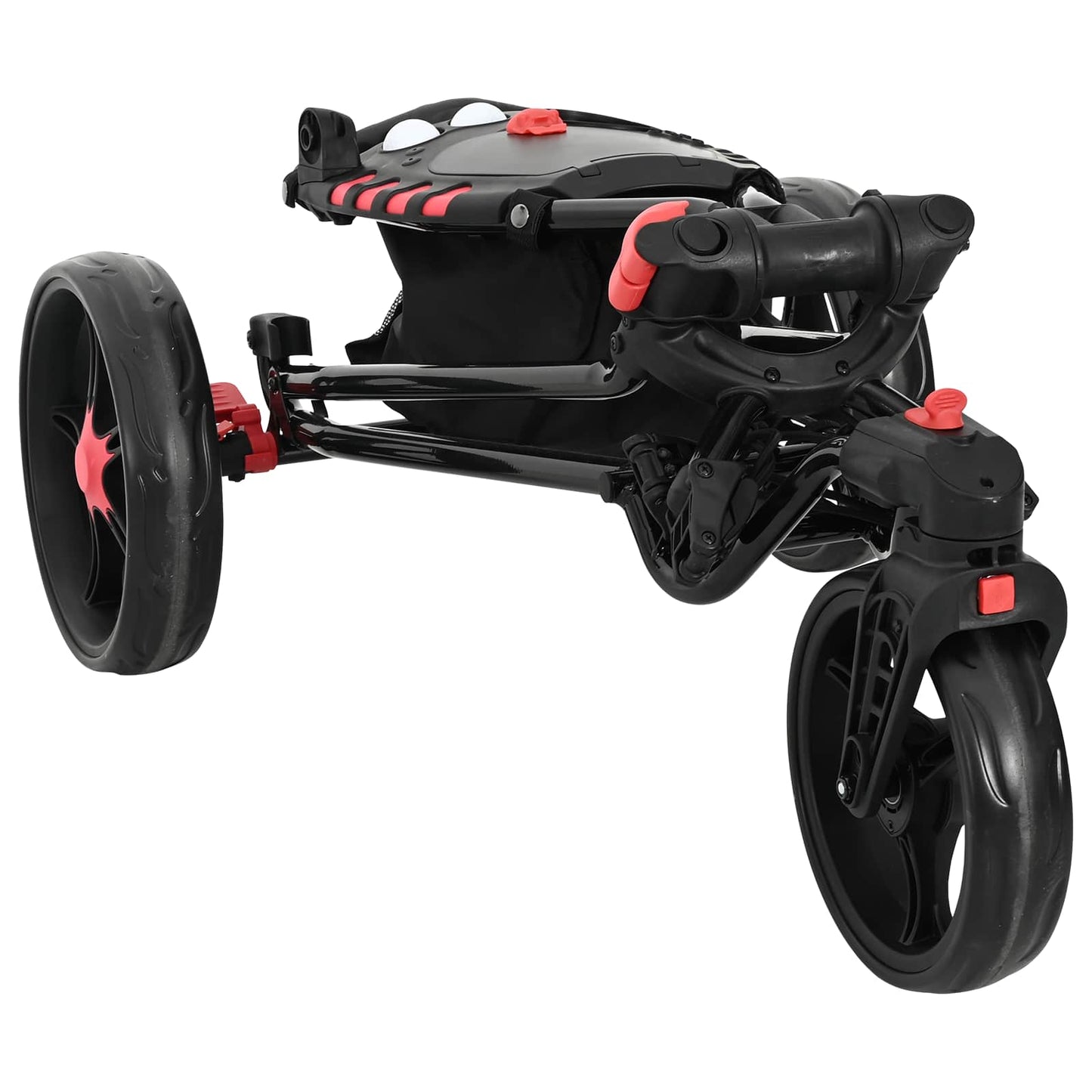 Golf Trolley Sort 110 x 60 x 132 cm Jern