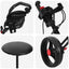 Golf Trolley med sæde Sort 95 x 69 x 114 cm Jern