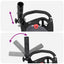 Golf Trolley Sort og Hvid 100 x 69 x 114 cm Aluminium