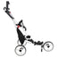 Golf Trolley Sort og Hvid 100 x 69 x 114 cm Aluminium